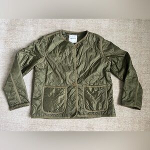 Madewell women’s quilt jacket